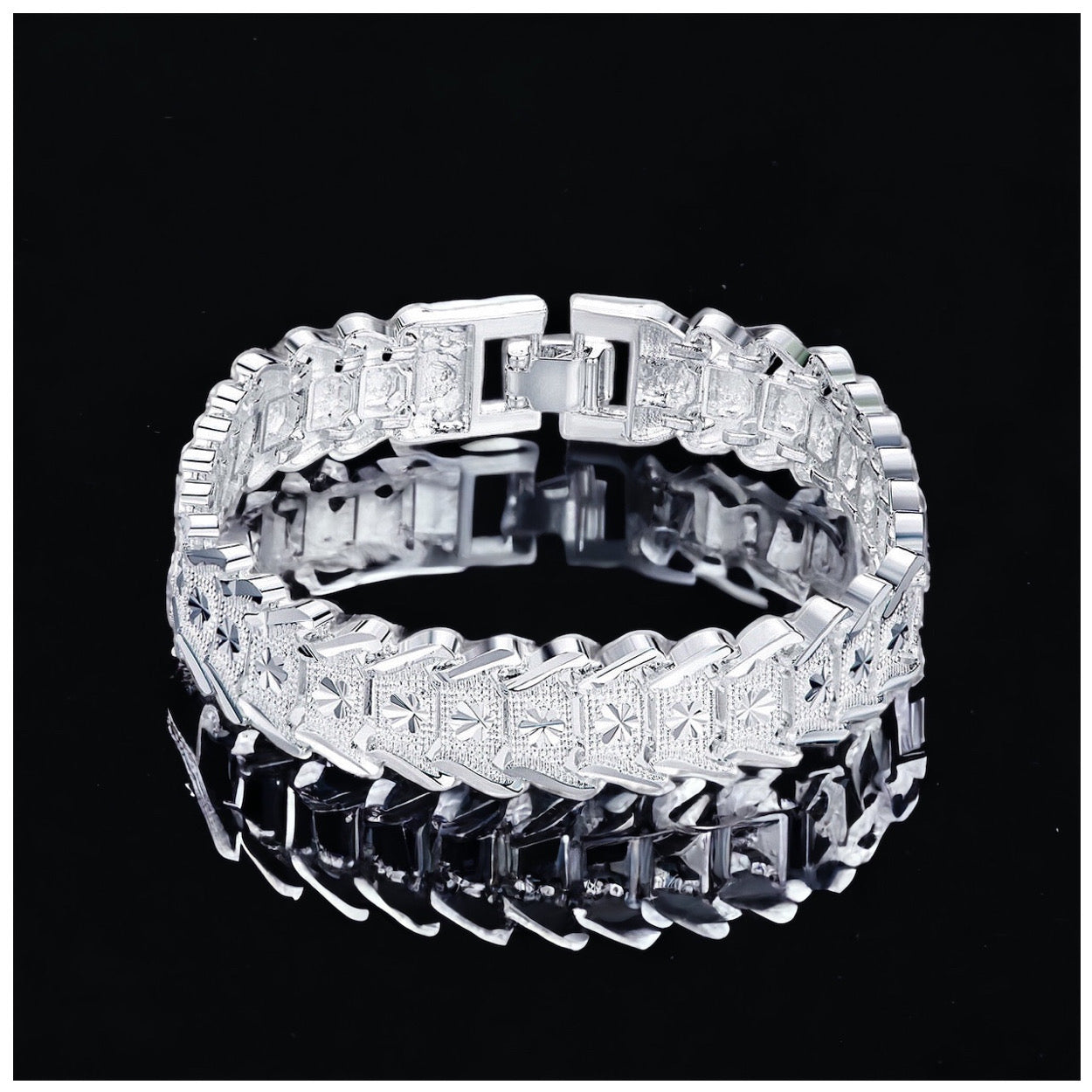 925S SILVER "SCALLONI" ARMBAND - ICERAIN JEWELRY