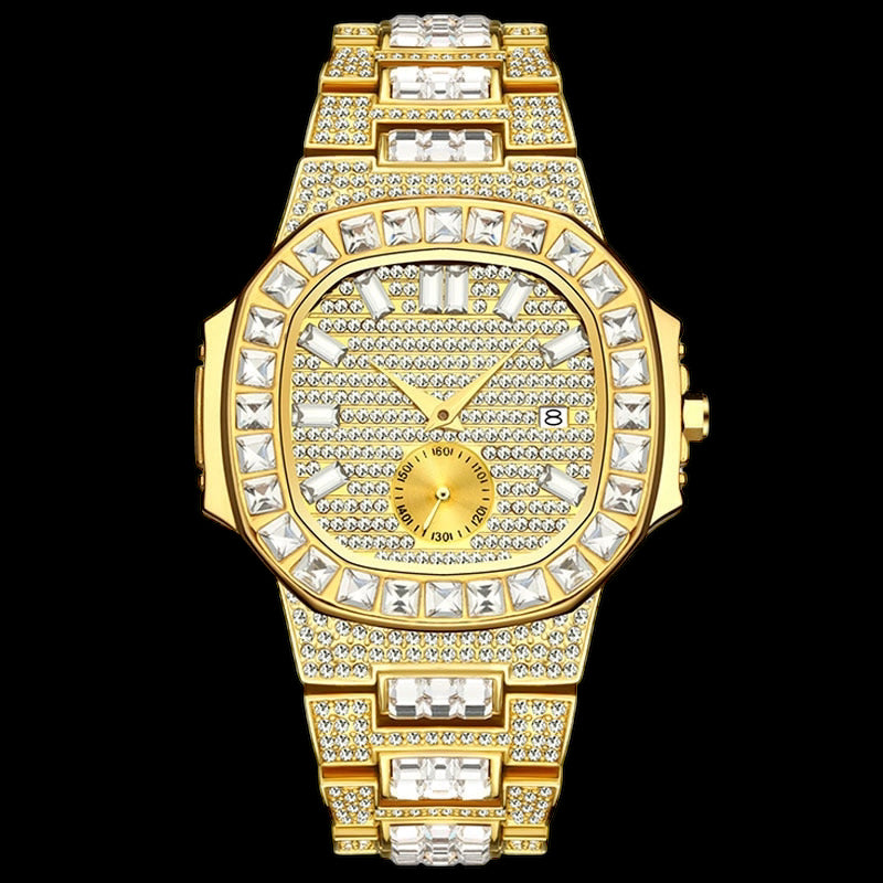ICED OUT "FRACONO" UHR - ICERAIN JEWELRY