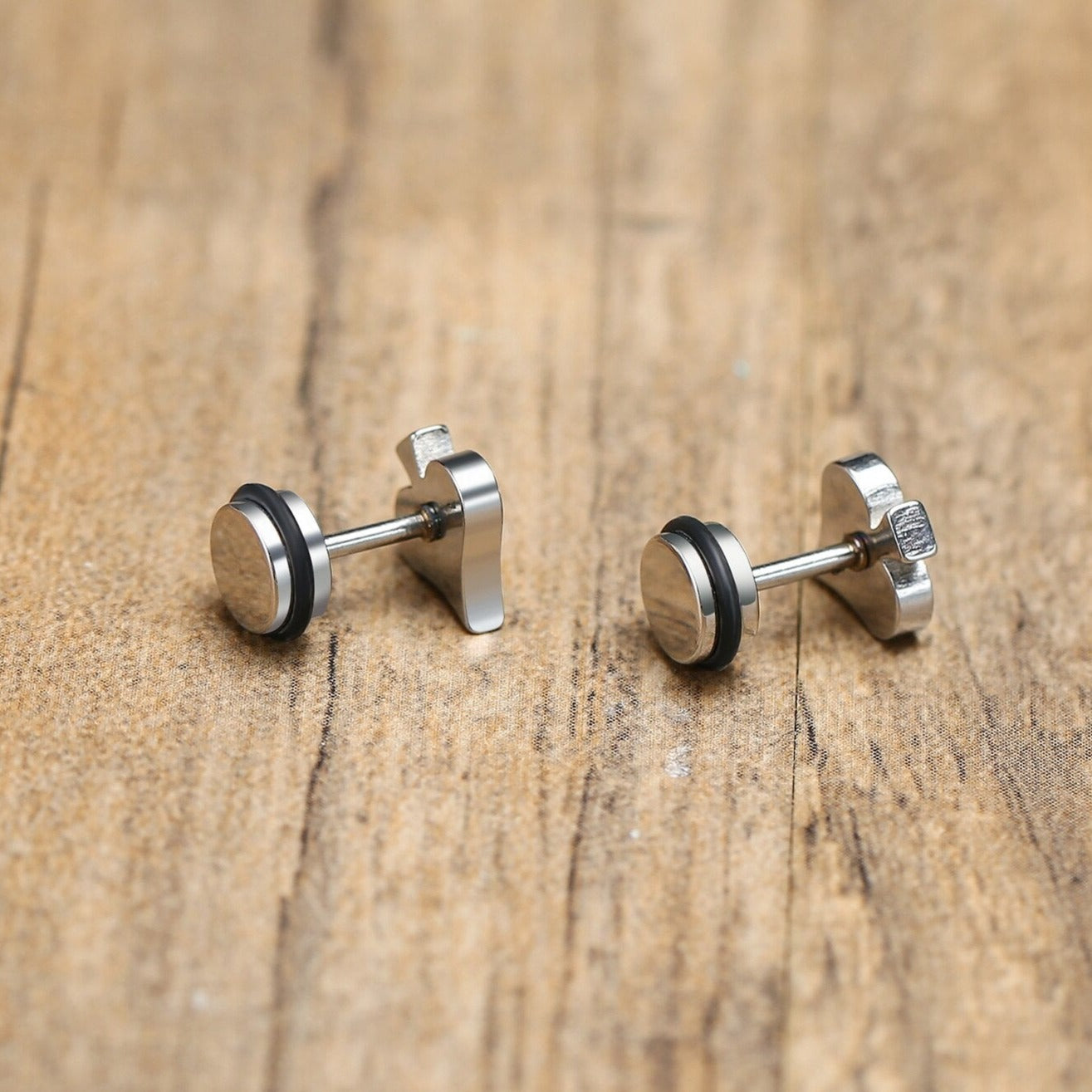 EDELSTAHL "SILVER PIK" OHRRINGE - ICERAIN JEWELRY