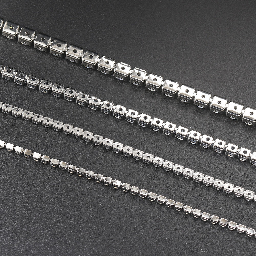 ICED OUT "SILVER TENNIS" ARMBAND - ICERAIN JEWELRY