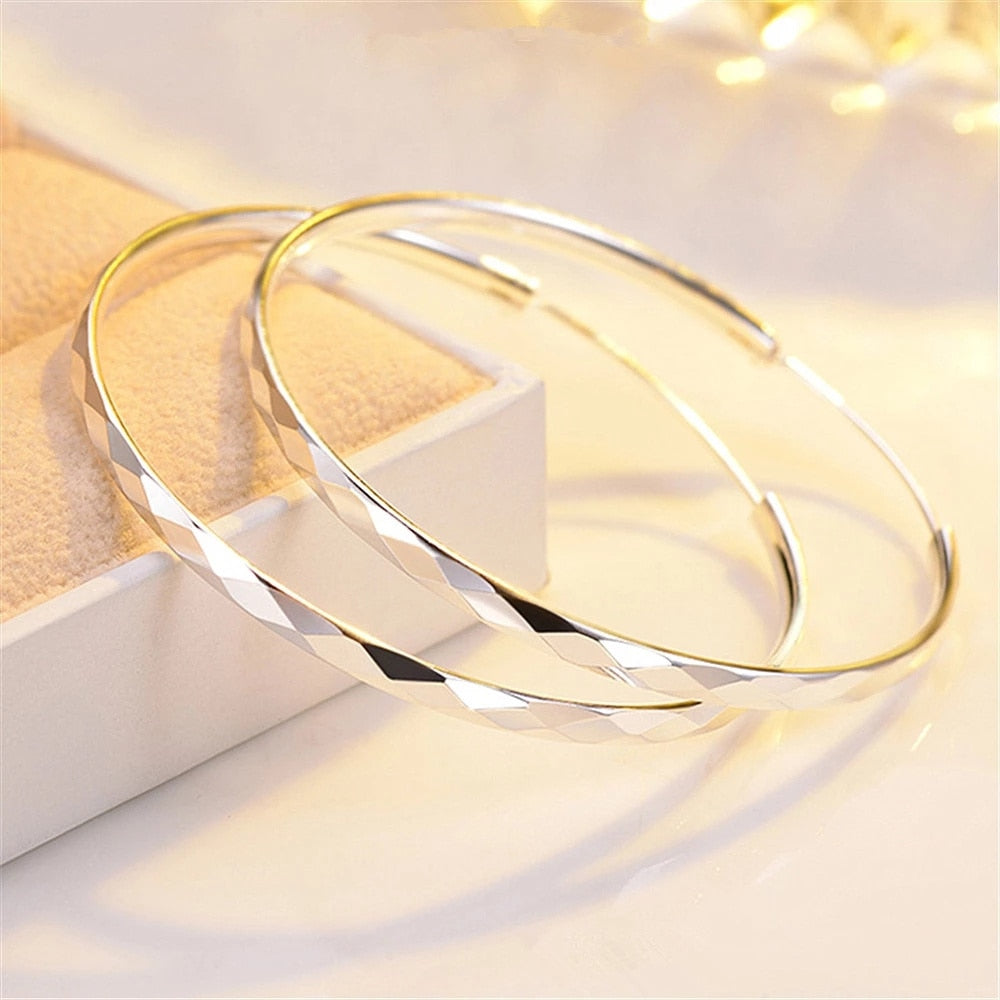 925S SILVER "HOOP V2" OHRRINGE - ICERAIN JEWELRY