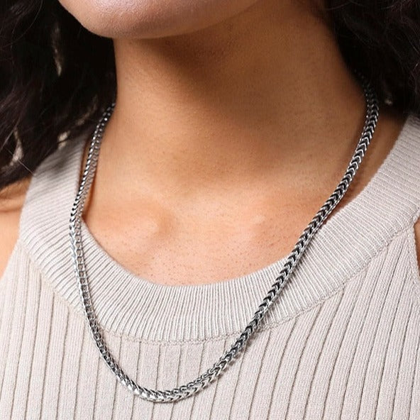 EDELSTAHL 3MM "FLACONI" KETTE - ICERAIN JEWELRY