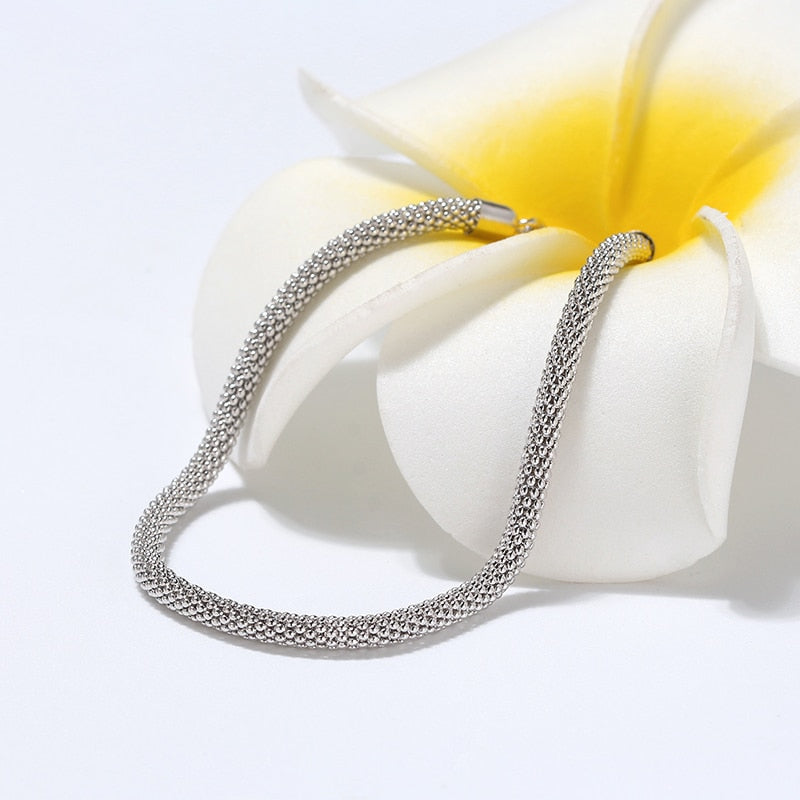 925S SILVER 3MM "POPCORN" ARMBAND - ICERAIN JEWELRY