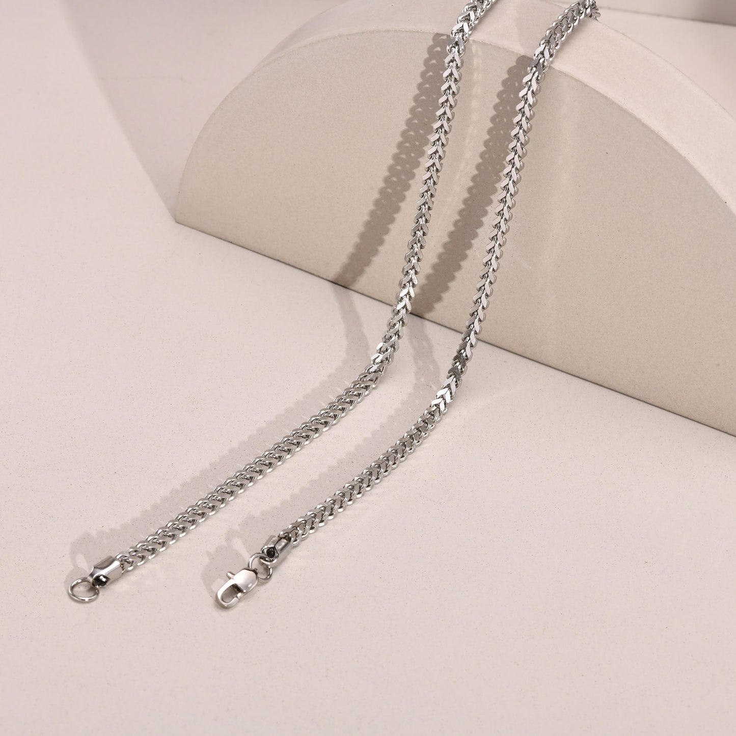 EDELSTAHL 3MM "FLACONI" KETTE - ICERAIN JEWELRY