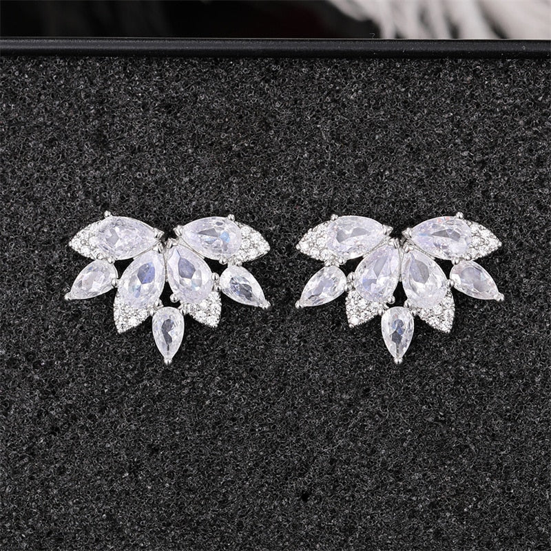 ICED OUT "CRYSTAL" OHRRINGE - ICERAIN JEWELRY