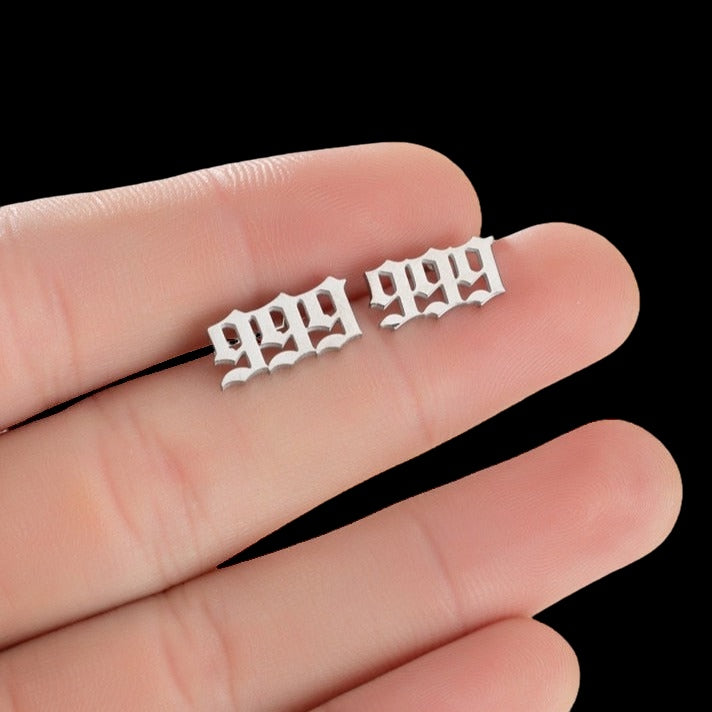 EDELSTAHL "JUICE 999" OHRRINGE - ICERAIN JEWELRY