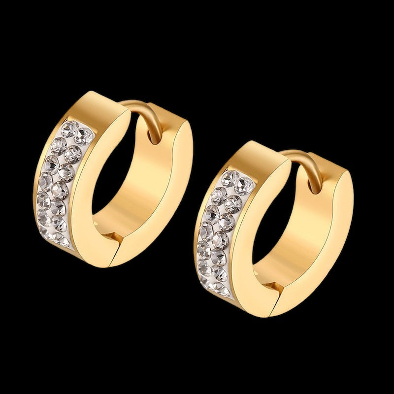 ICED OUT "CREOLES" OHRRINGE - ICERAIN JEWELRY