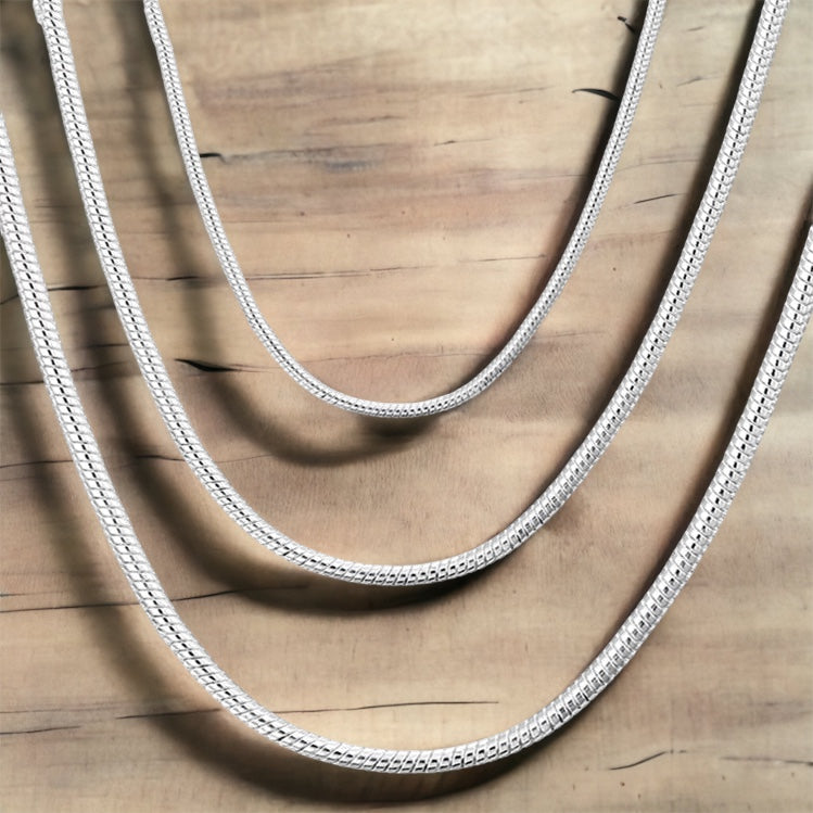 925S SILVER "SALAMANDER" KETTE - ICERAIN JEWELRY