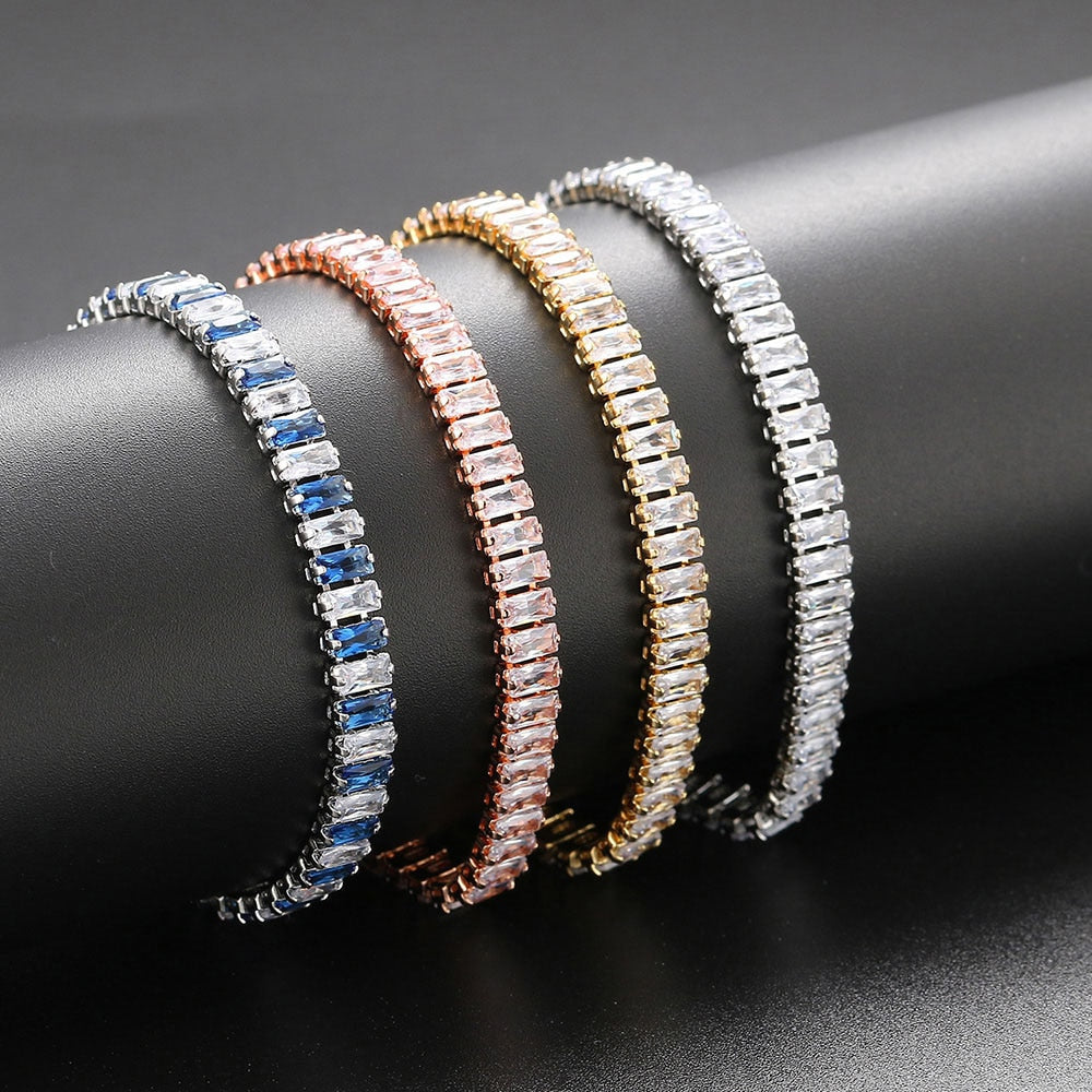 ICED OUT 5MM "ROSEGOLD SHINO" ARMBAND - ICERAIN JEWELRY