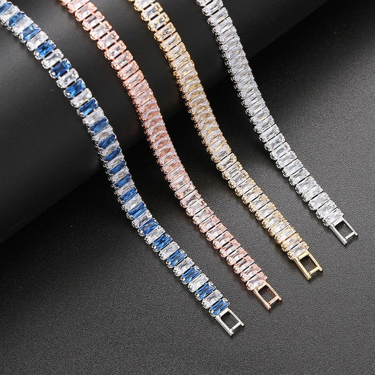 ICED OUT 5MM "GOLD SHINO" ARMBAND - ICERAIN JEWELRY
