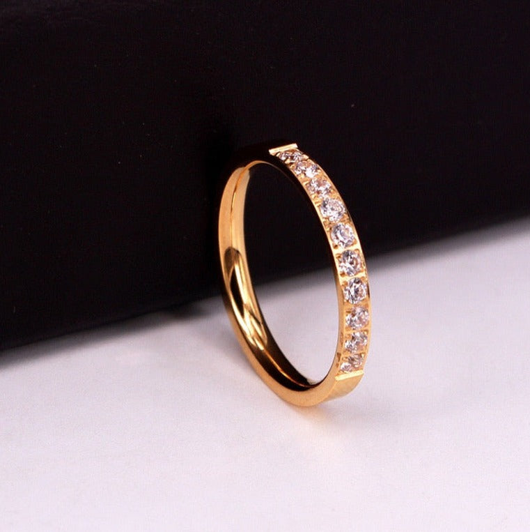 ICED OUT "GOLD CRISTALLO" RING - ICERAIN JEWELRY