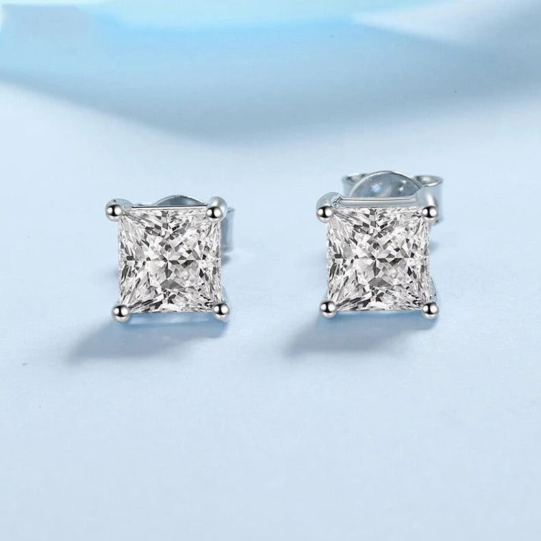 ICED OUT "SILVERSTAR" OHRRINGE - ICERAIN JEWELRY