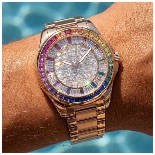 ICED OUT "AURA" UHR - ICERAIN JEWELRY