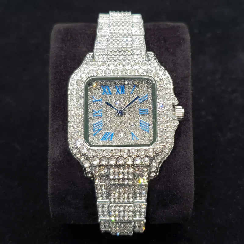 ICED OUT "PIAZZA V6" UHR