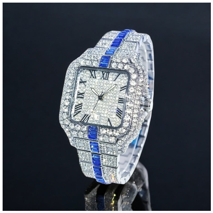 ICED OUT "PIAZZA V3" UHR - ICERAIN JEWELRY