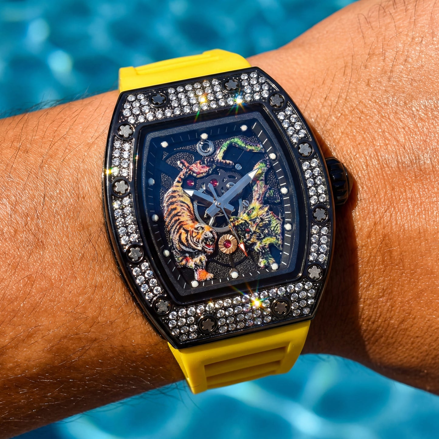 ICED OUT "GALVADOR" UHR - ICERAIN JEWELRY