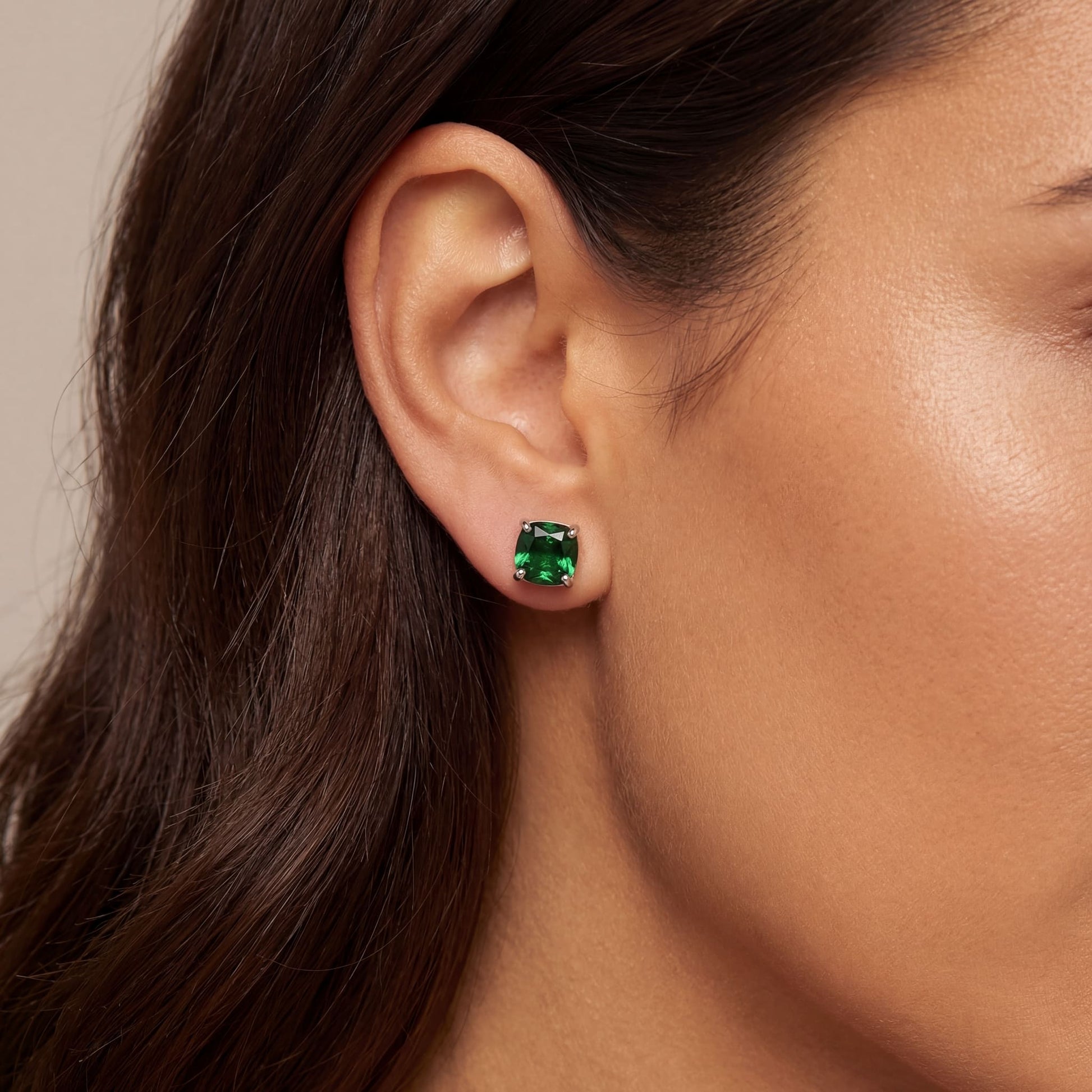 ICED OUT "GREEN VERSAILLE" OHRRINGE - ICERAIN JEWELRY