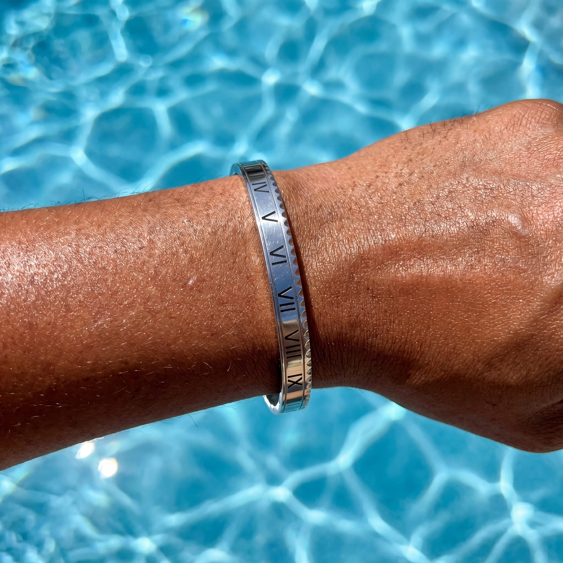 EDELSTAHL "ROMA" ARMREIF - ICERAIN JEWELRY