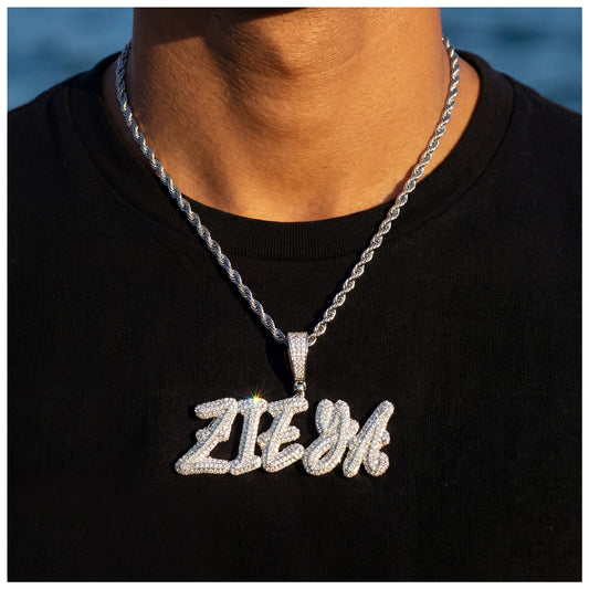 PERSONALISIERTE ICED OUT "CURISE ICE" KETTE - ICERAIN JEWELRY
