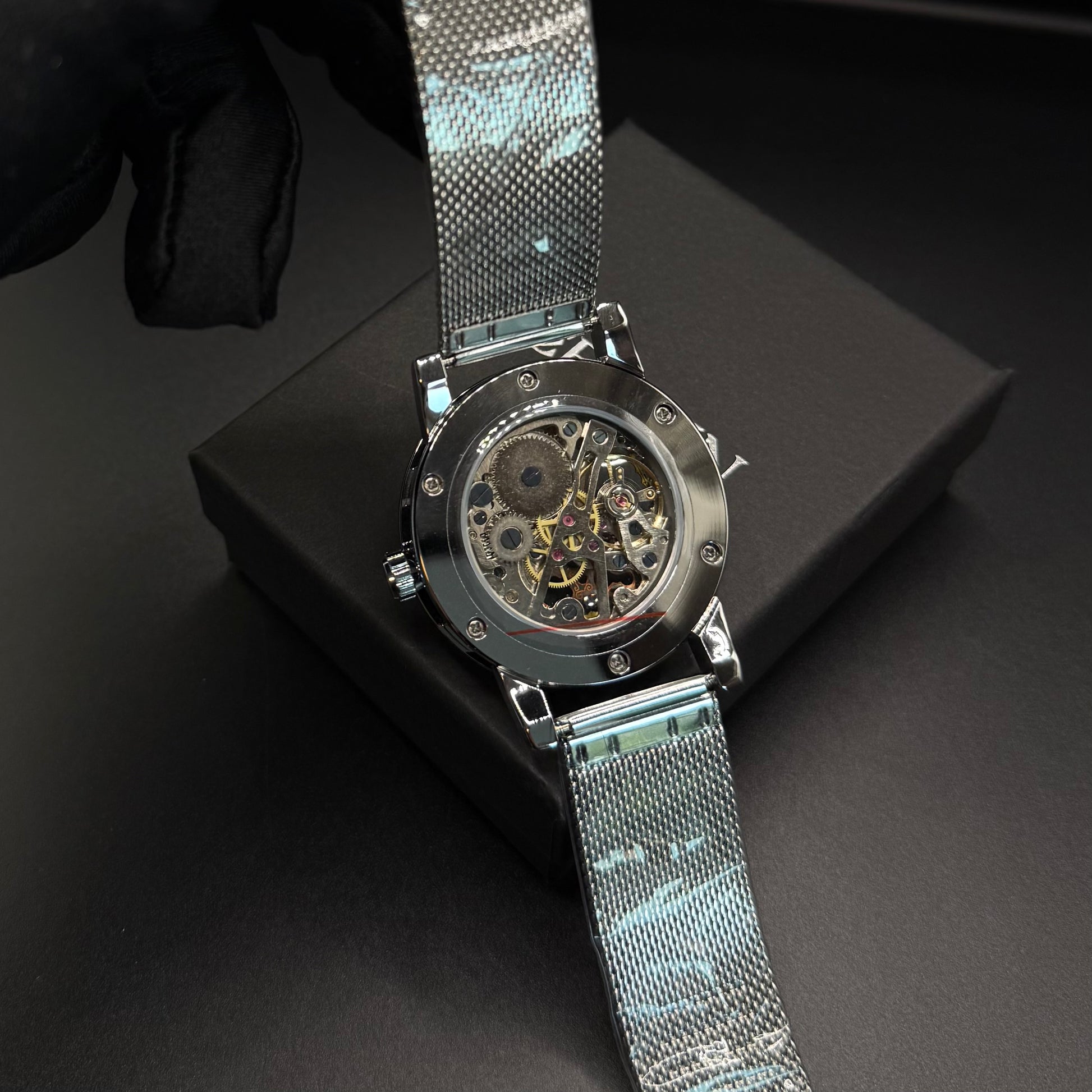 EDELSTAHL "WINNER" UHR - ICERAIN JEWELRY