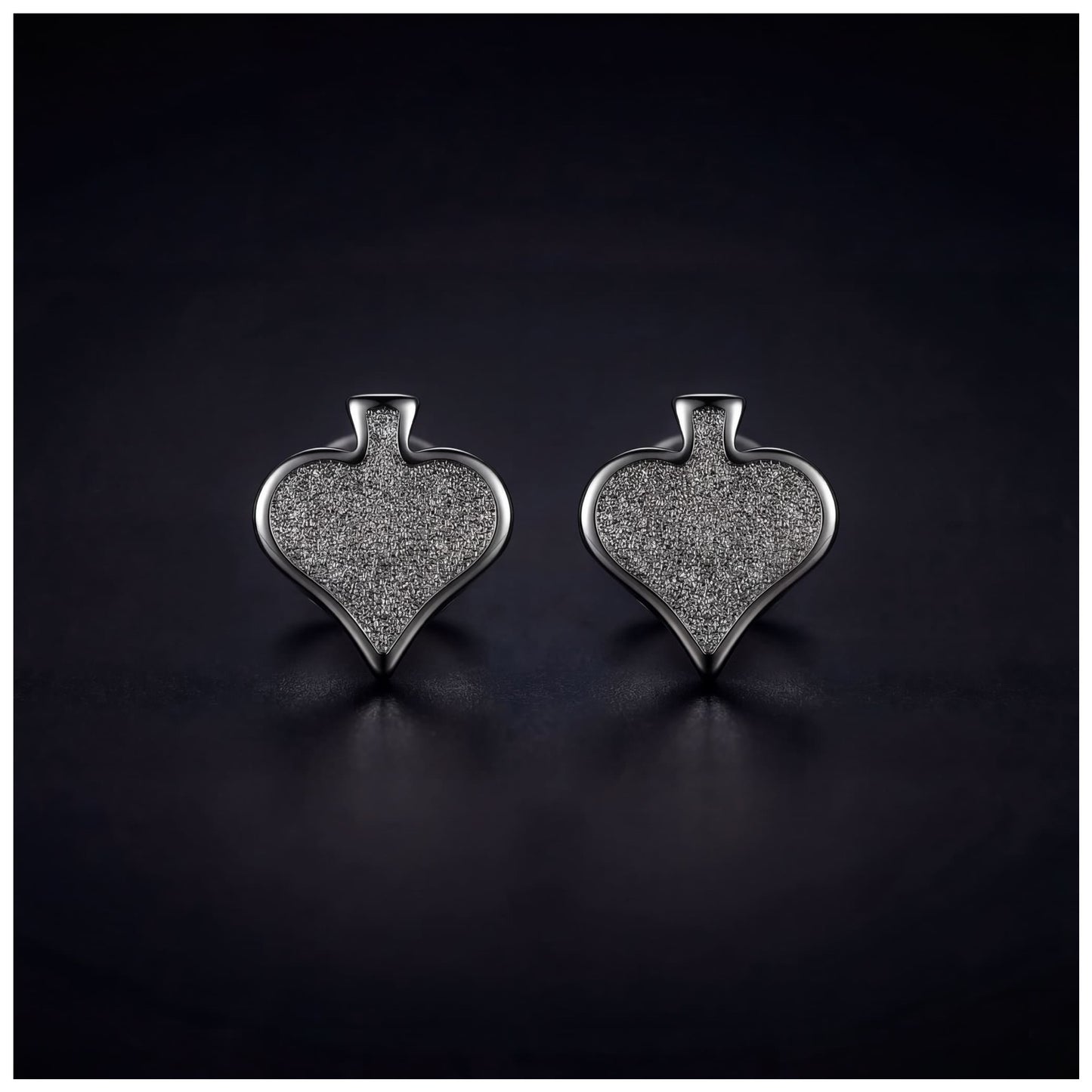 EDELSTAHL "BLACK PIK" OHRRINGE - ICERAIN JEWELRY