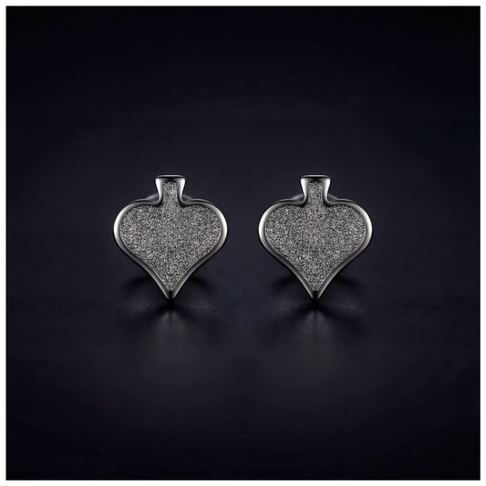 EDELSTAHL "BLACK PIK" OHRRINGE - ICERAIN JEWELRY