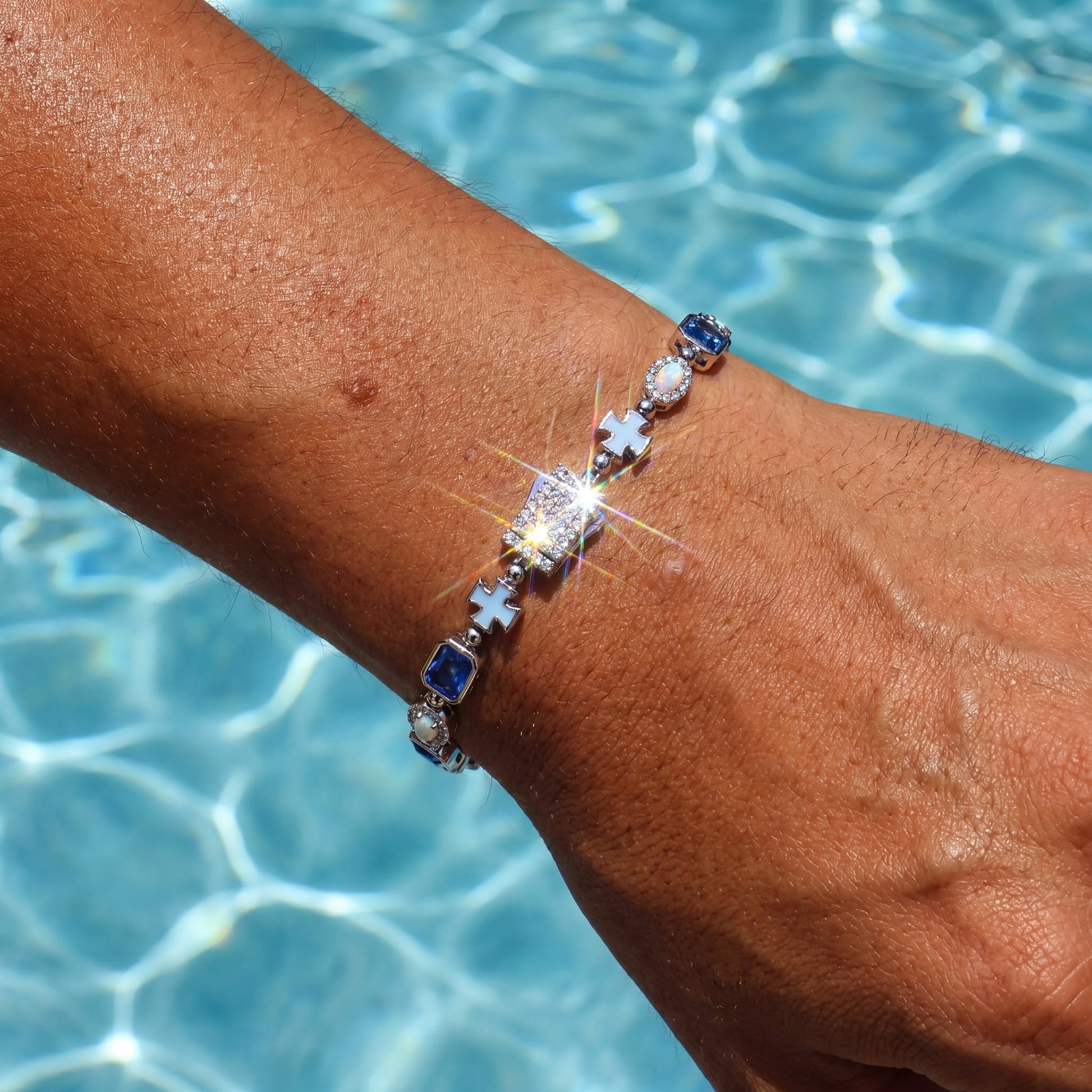 ICED OUT 6MM "CHOKER V2“ ARMBAND - ICERAIN JEWELRY