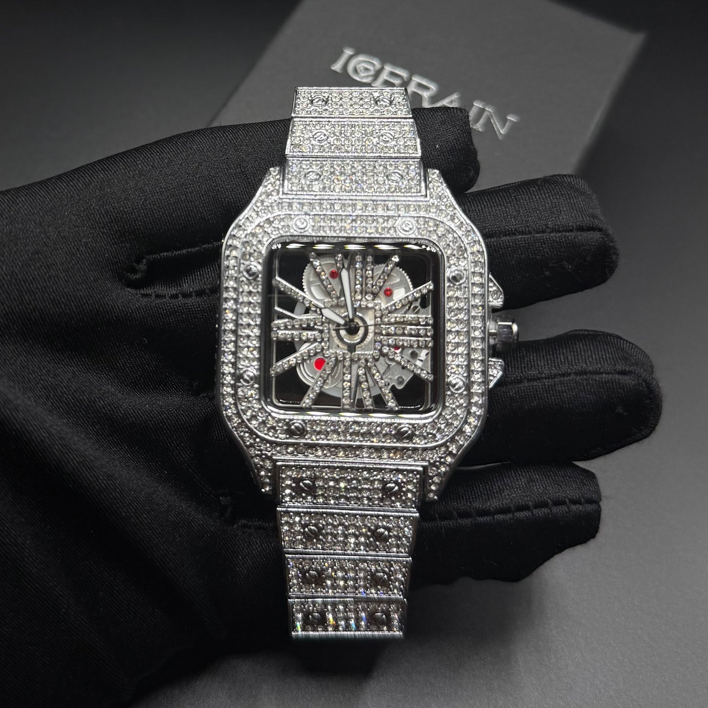 ICED OUT "PIAZZA V2" UHR - ICERAIN JEWELRY