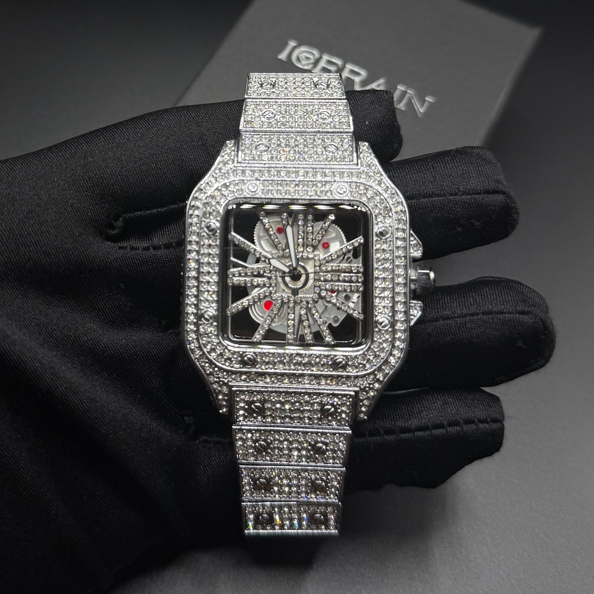 ICED OUT "PIAZZA V2" UHR - ICERAIN JEWELRY