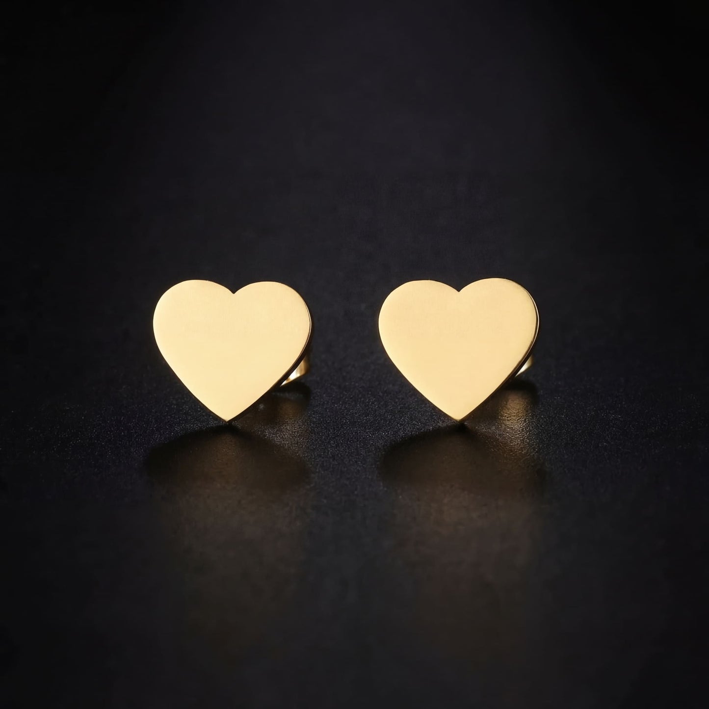 EDELSTAHL "HEART" OHRRINGE - ICERAIN JEWELRY