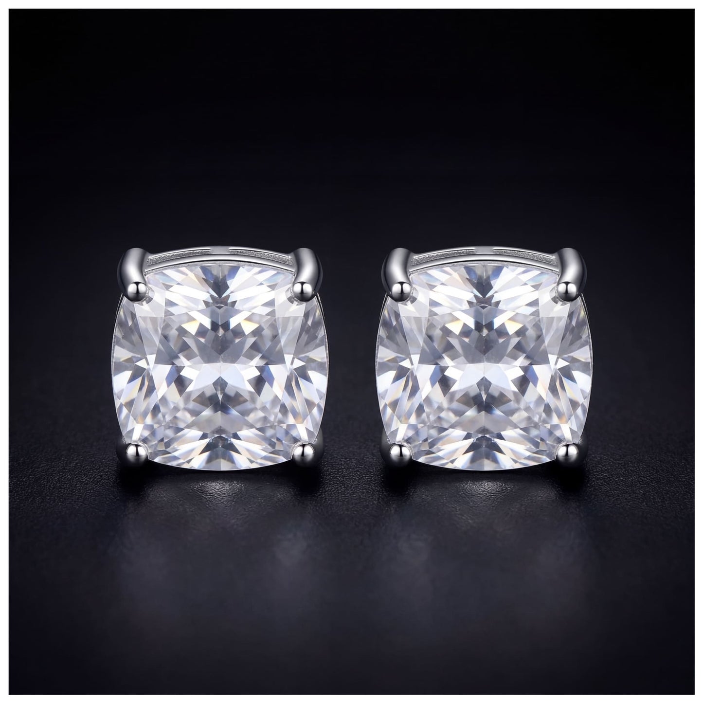ICED OUT "SILVER VERSAILLE" OHRRINGE - ICERAIN JEWELRY