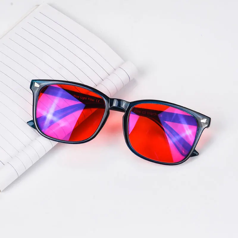 ICERAIN "CRIMSON SERENITY" BLAULICHTFILTERBRILLE
