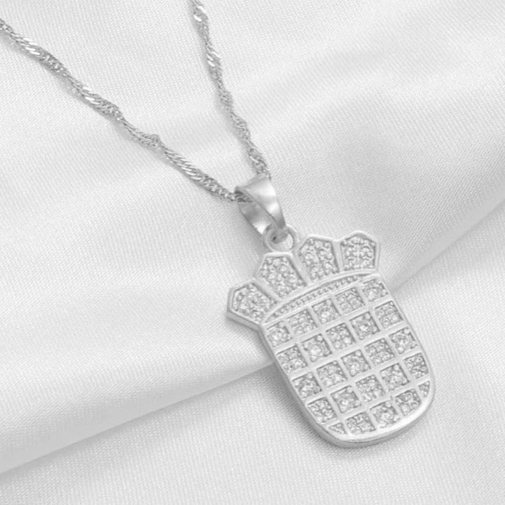 ICED OUT "CROATIA" LÄNDERKETTE - ICERAIN JEWELRY