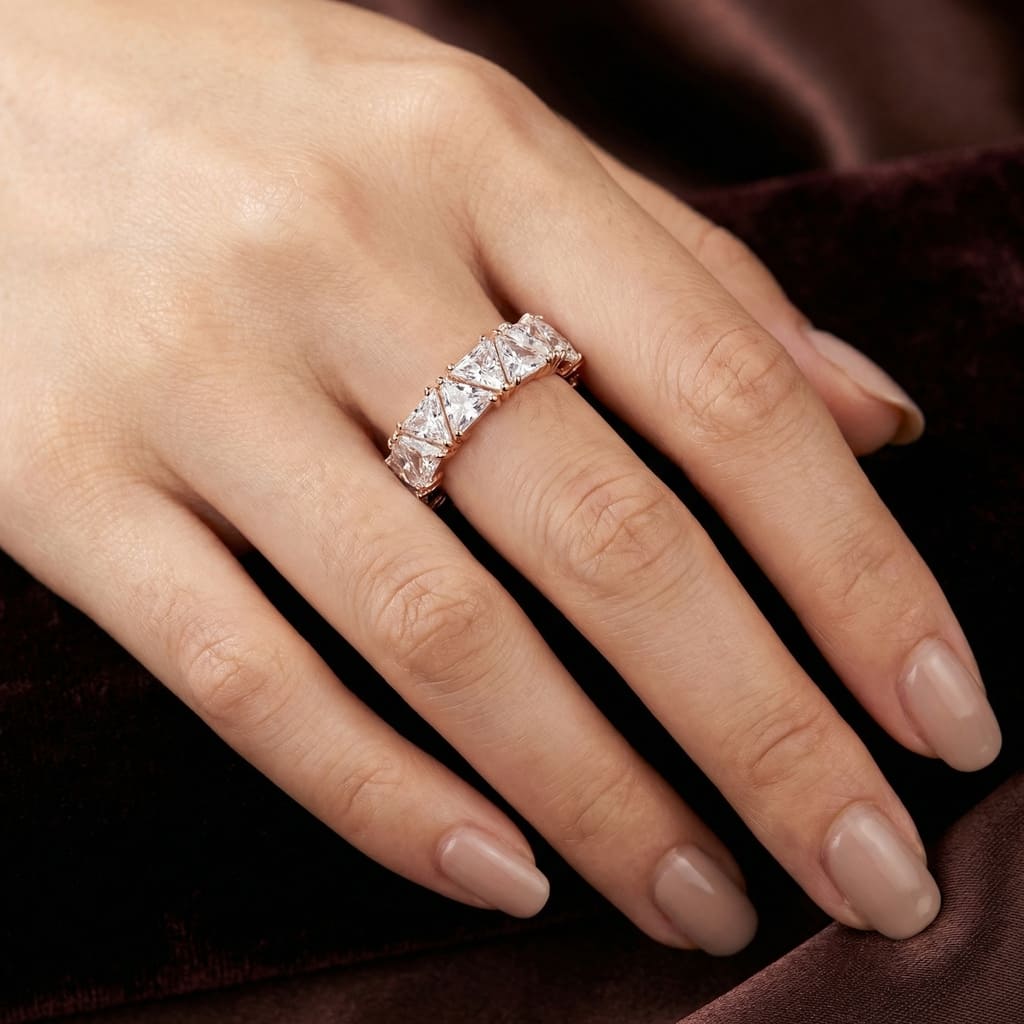 ICED OUT "ROSEGOLD SURFER" RING - ICERAIN JEWELRY