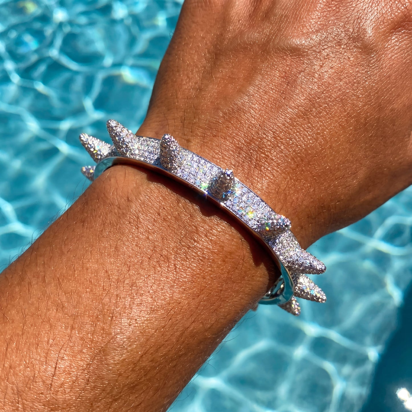 ICED OUT "SPIKE" ARMREIF - ICERAIN JEWELRY