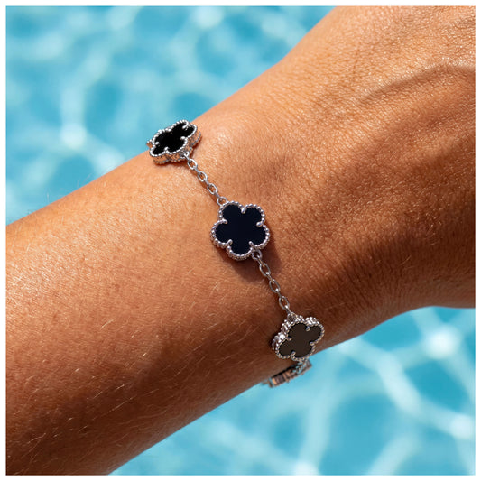 EDELSTAHL "CLOVER" ARMBAND - ICERAIN JEWELRY