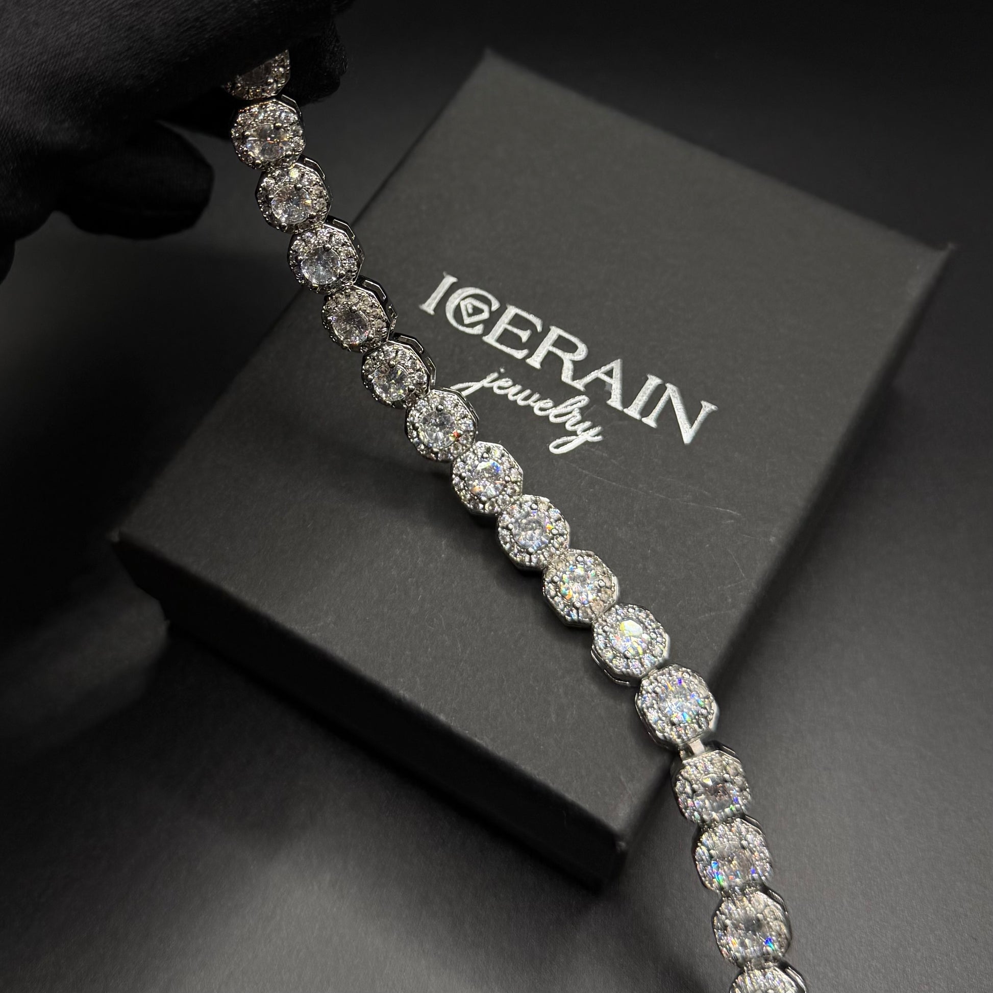 ICED OUT 8MM "CHARM" ARMBAND - ICERAIN JEWELRY