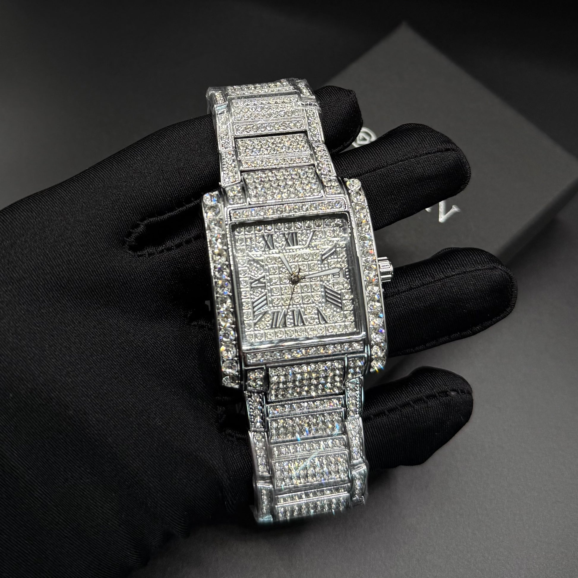 ICED OUT "SQUADROMER" UHR - ICERAIN JEWELRY