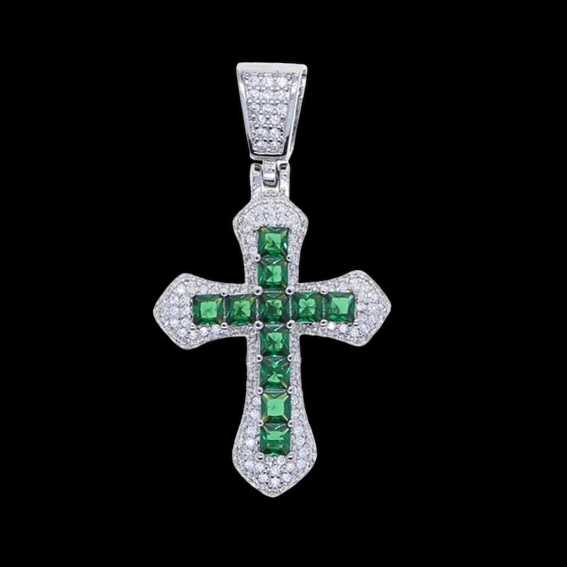 Luxus Iced Out "Cross" Kette