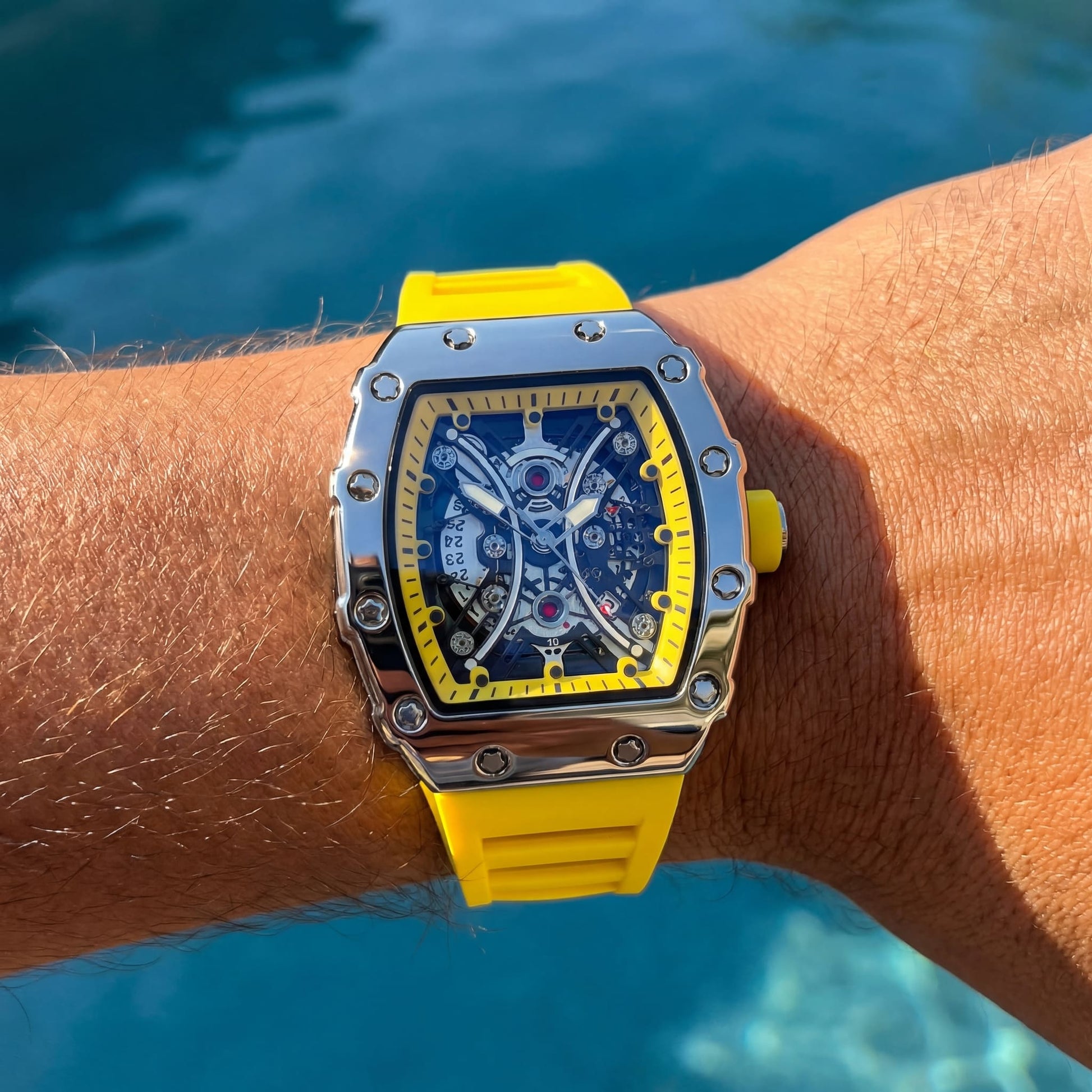 EDELSTAHL "WARRIOR V2" UHR - ICERAIN JEWELRY