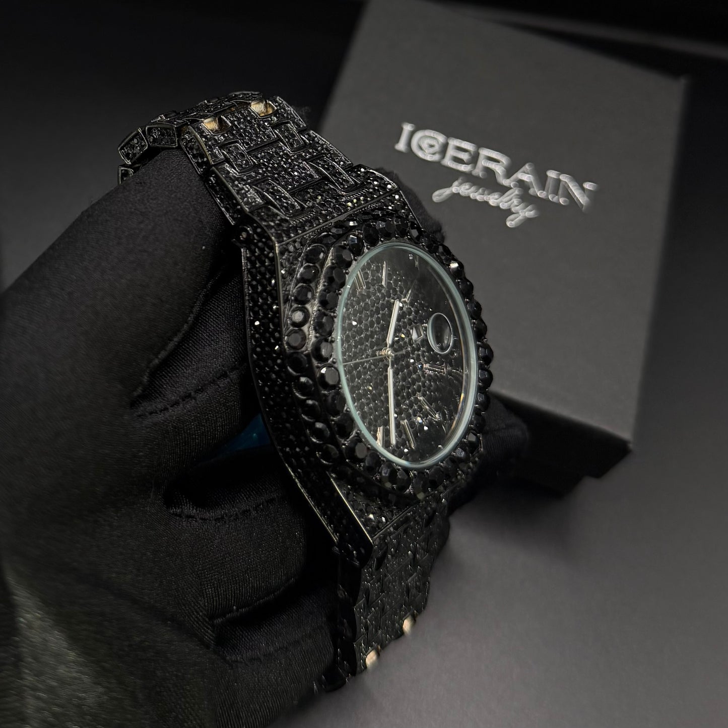 ICED OUT "APOSTEL" UHR - ICERAIN JEWELRY