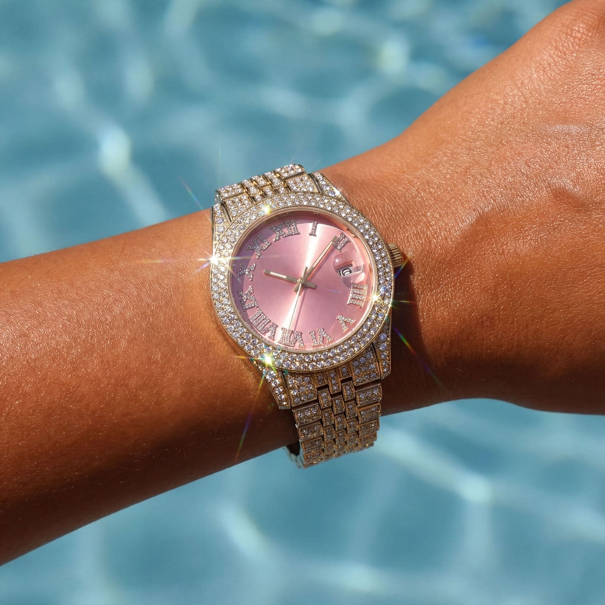 ICED OUT "REGINA" UHR - ICERAIN JEWELRY