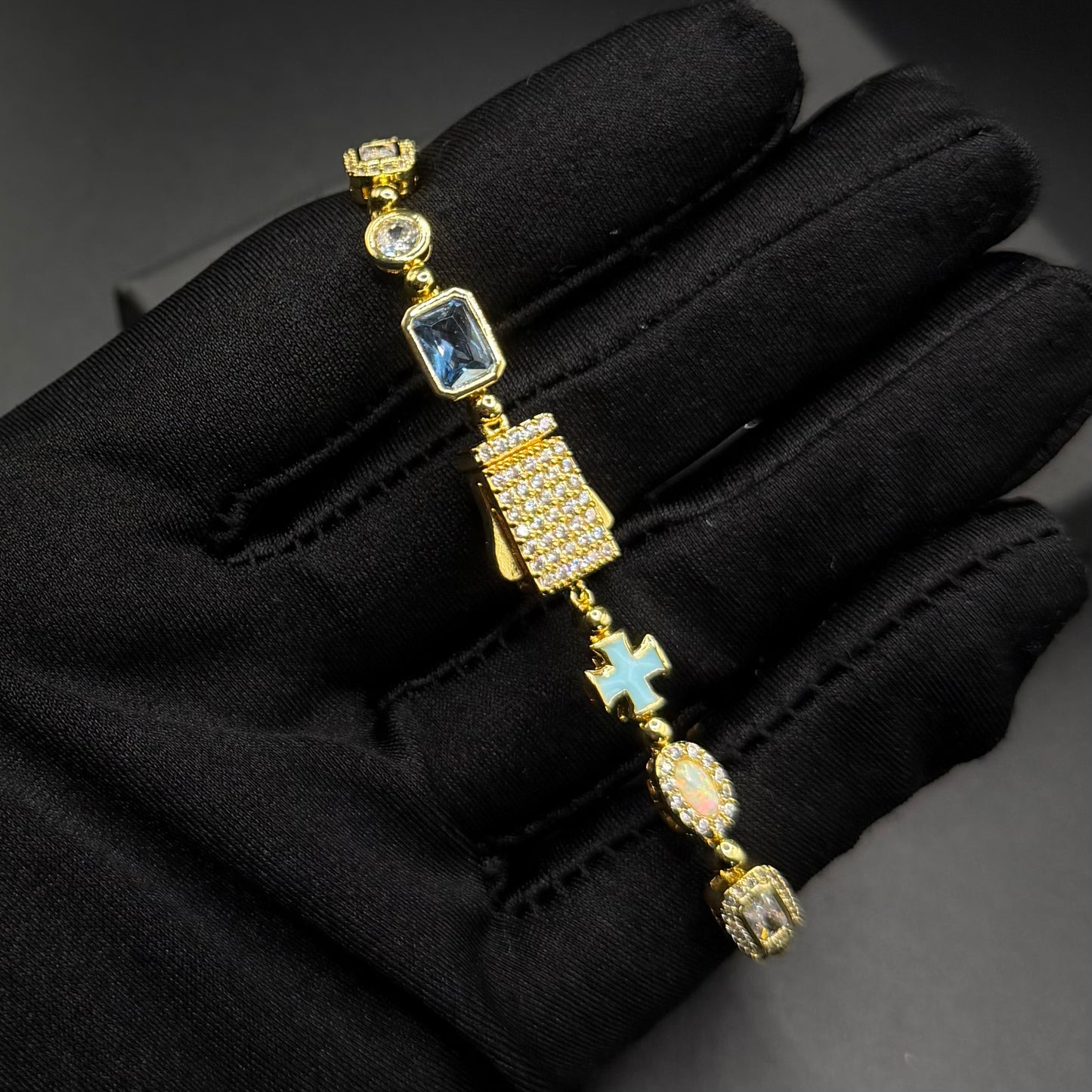 ICED OUT 6MM "CHOKER V2“ ARMBAND - ICERAIN JEWELRY