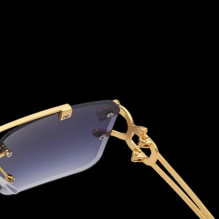 Luxus Edelstahl "Leopardo" Sonnenbrille