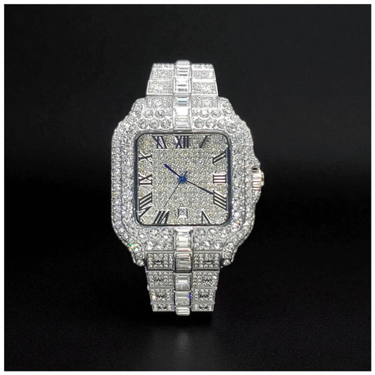 ICED OUT "PIAZZA V5" UHR - ICERAIN JEWELRY