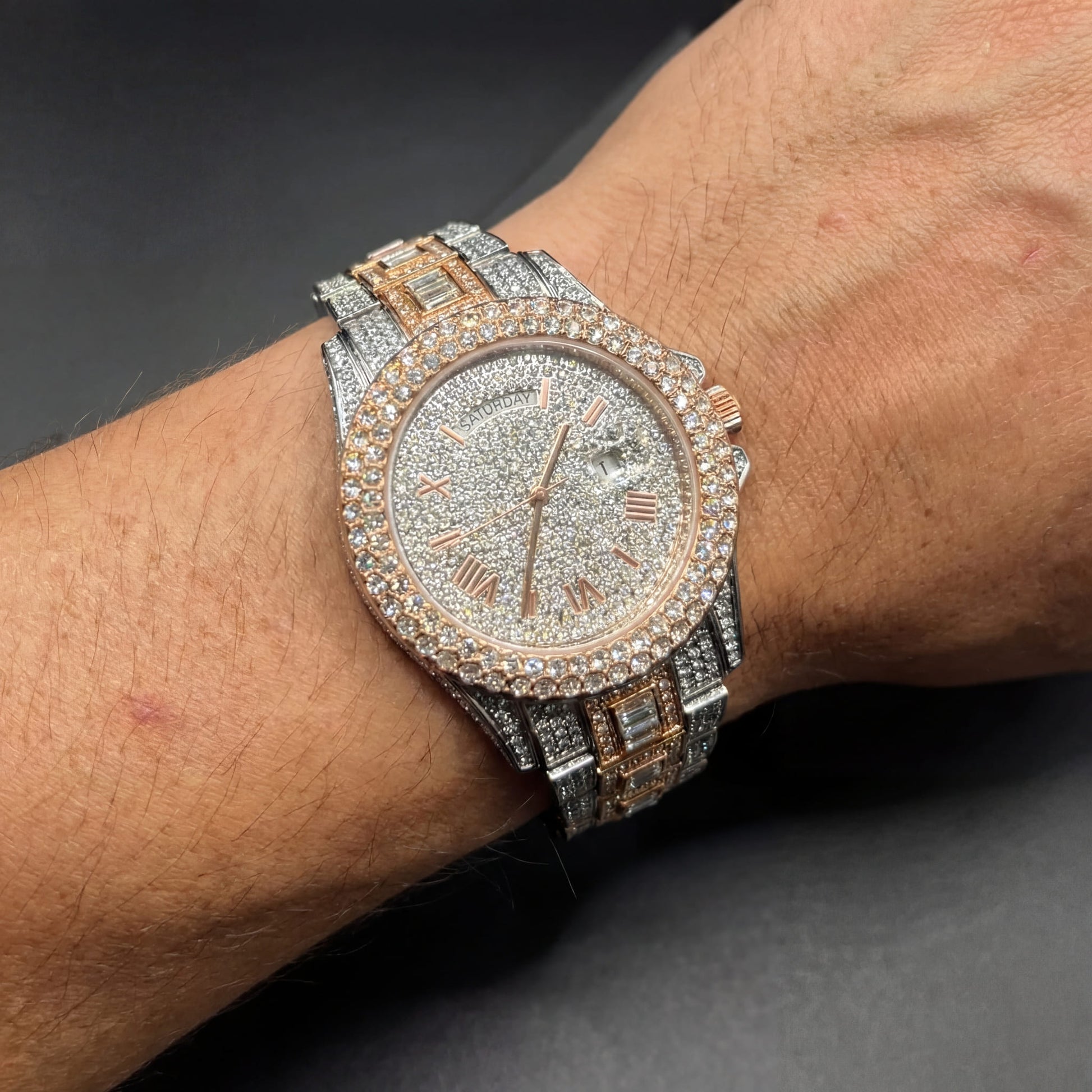 ICED OUT "PARAMONE" UHR - ICERAIN JEWELRY