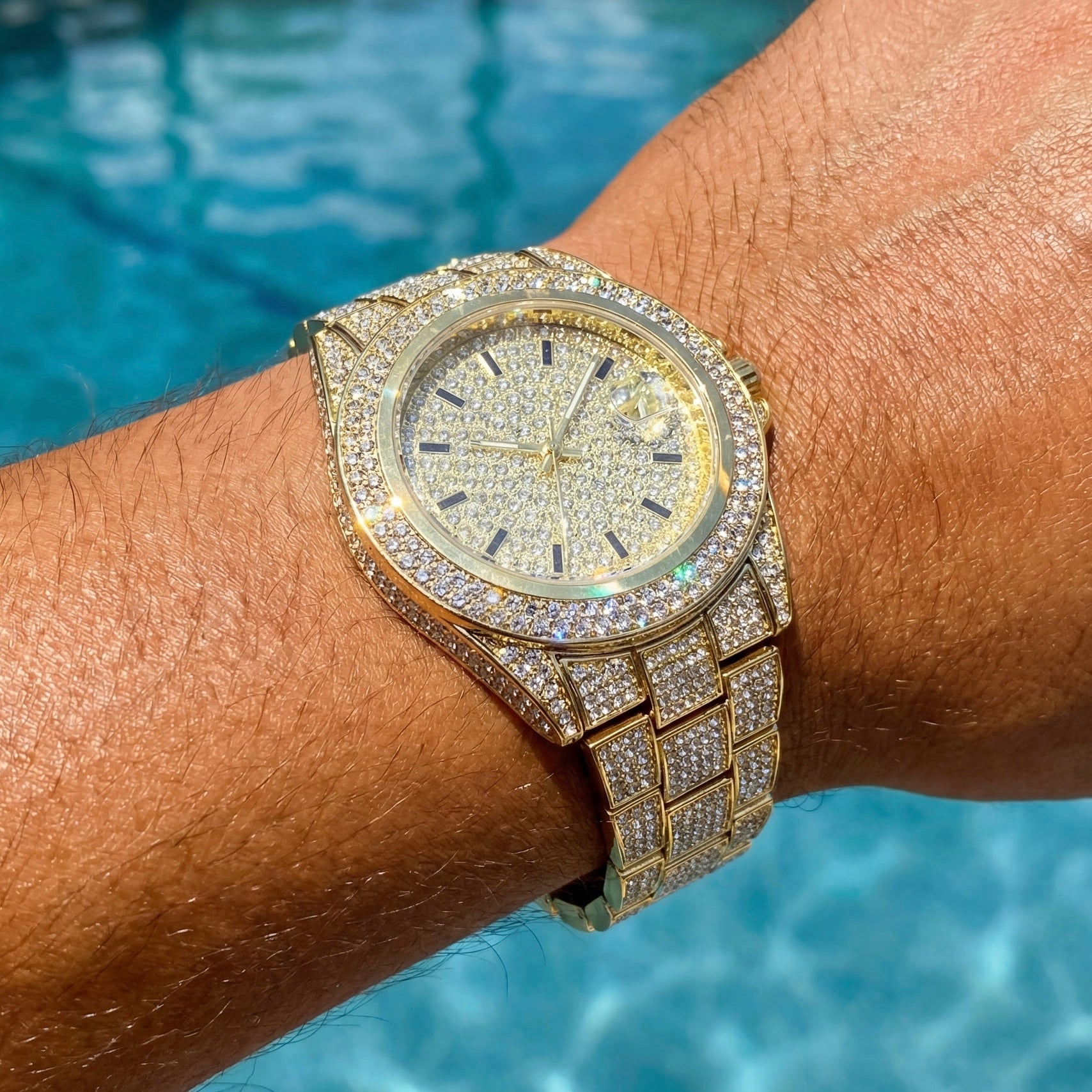 ICED OUT "DYSONAR" UHR - ICERAIN JEWELRY