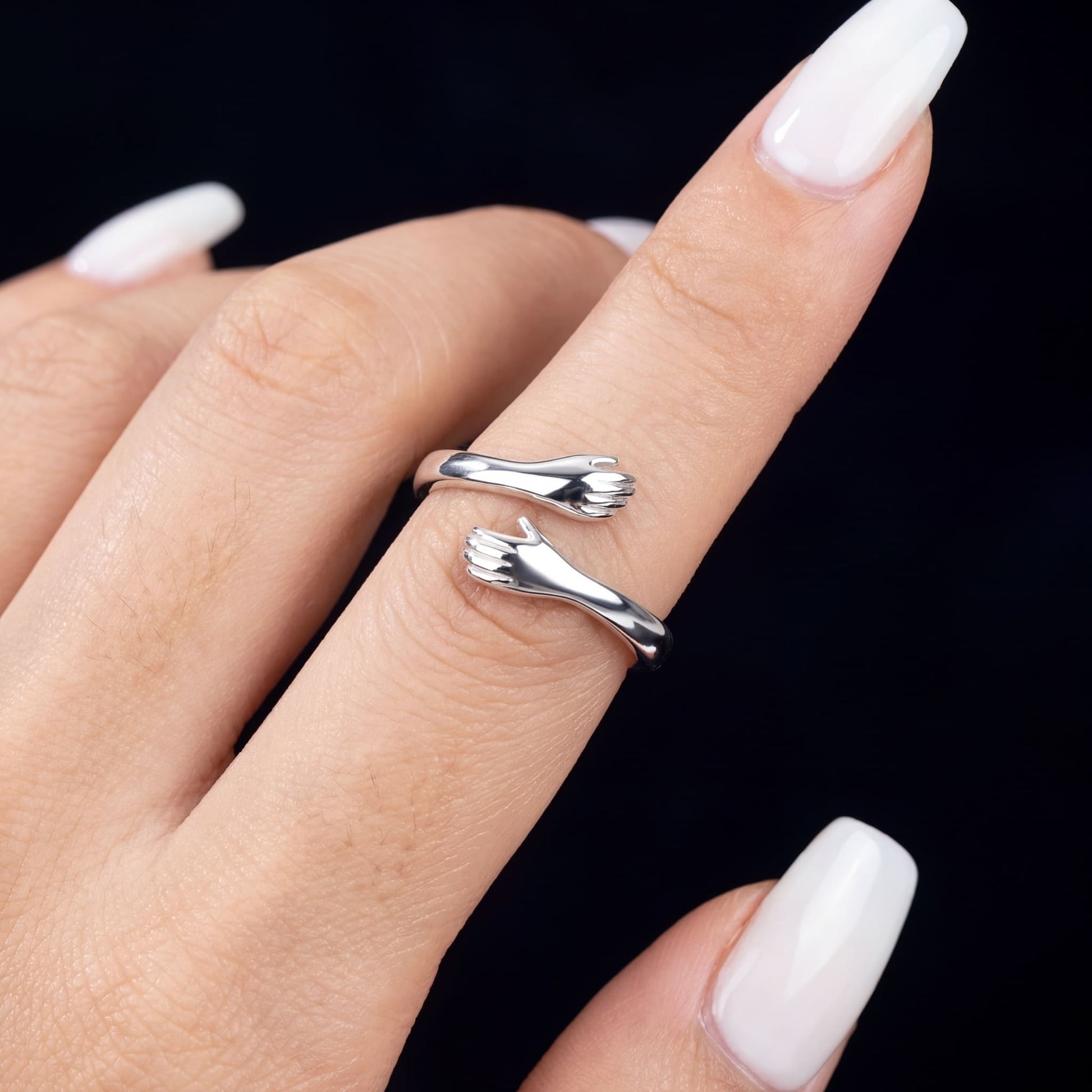 925S SILVER "FRIENDS" RING - ICERAIN JEWELRY