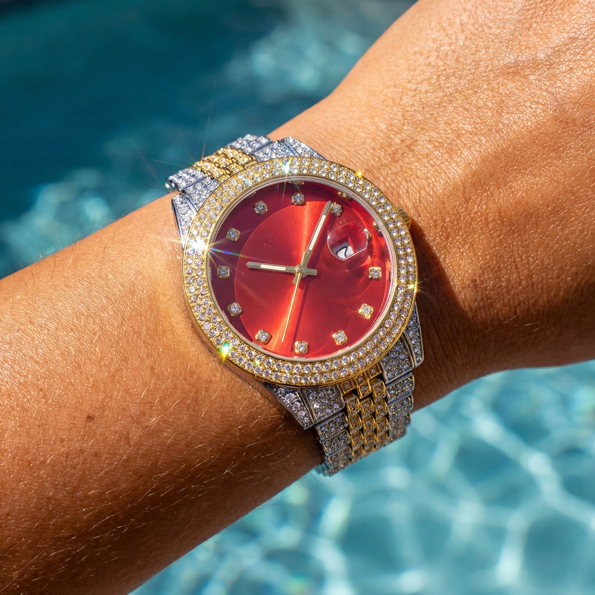 ICED OUT "PRINCIPESSA" UHR - ICERAIN JEWELRY