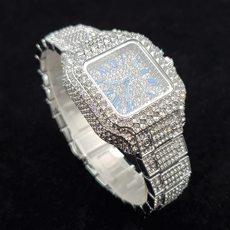 ICED OUT "PIAZZA V6" UHR